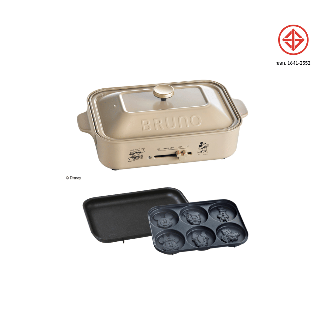 กระทะไฟฟ้าอเนกประสงค์ BRUNO X DISNEY COMPACT HOT PLATE BOE059-DISNEY LIMITED EDITION_0